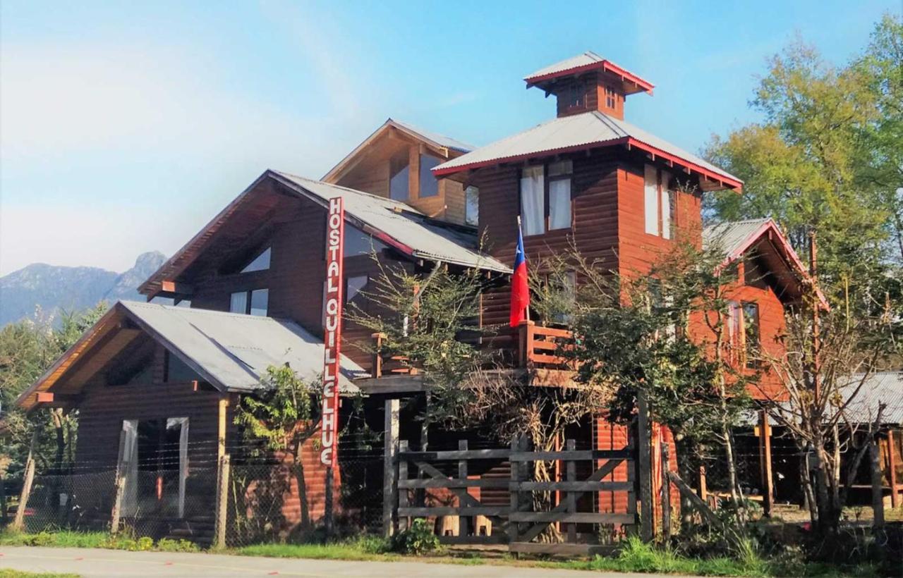 Hostal Quillelhue Пукон Экстерьер фото